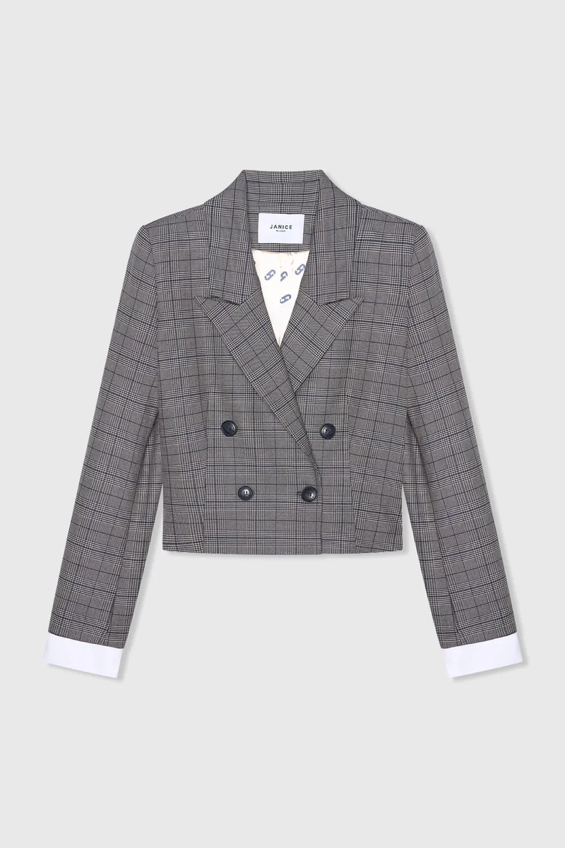 Stan Blue Beige Check