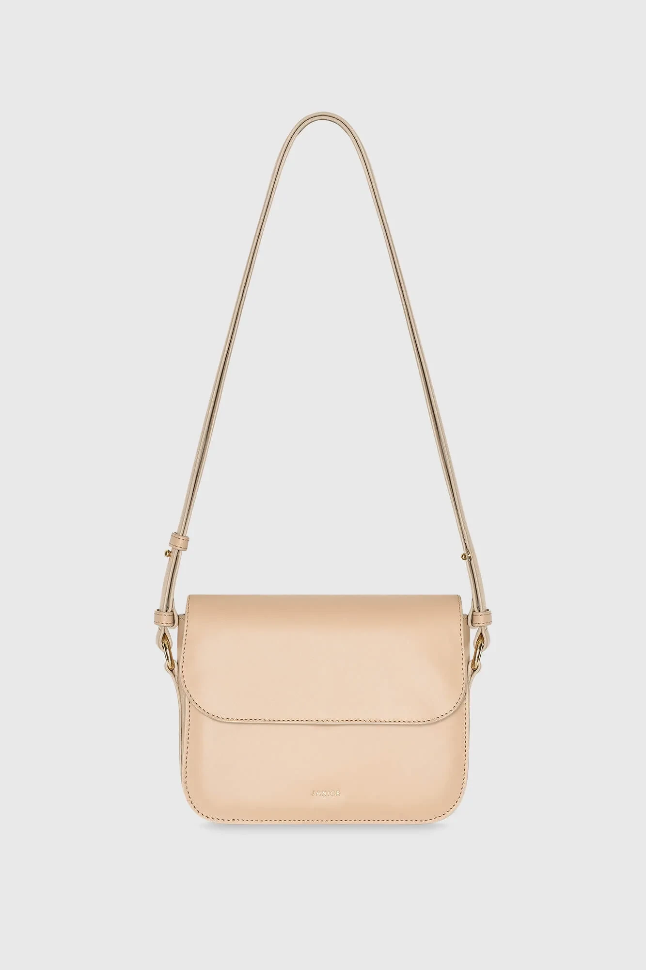 Lederhandtasche für Damen Elias Beige