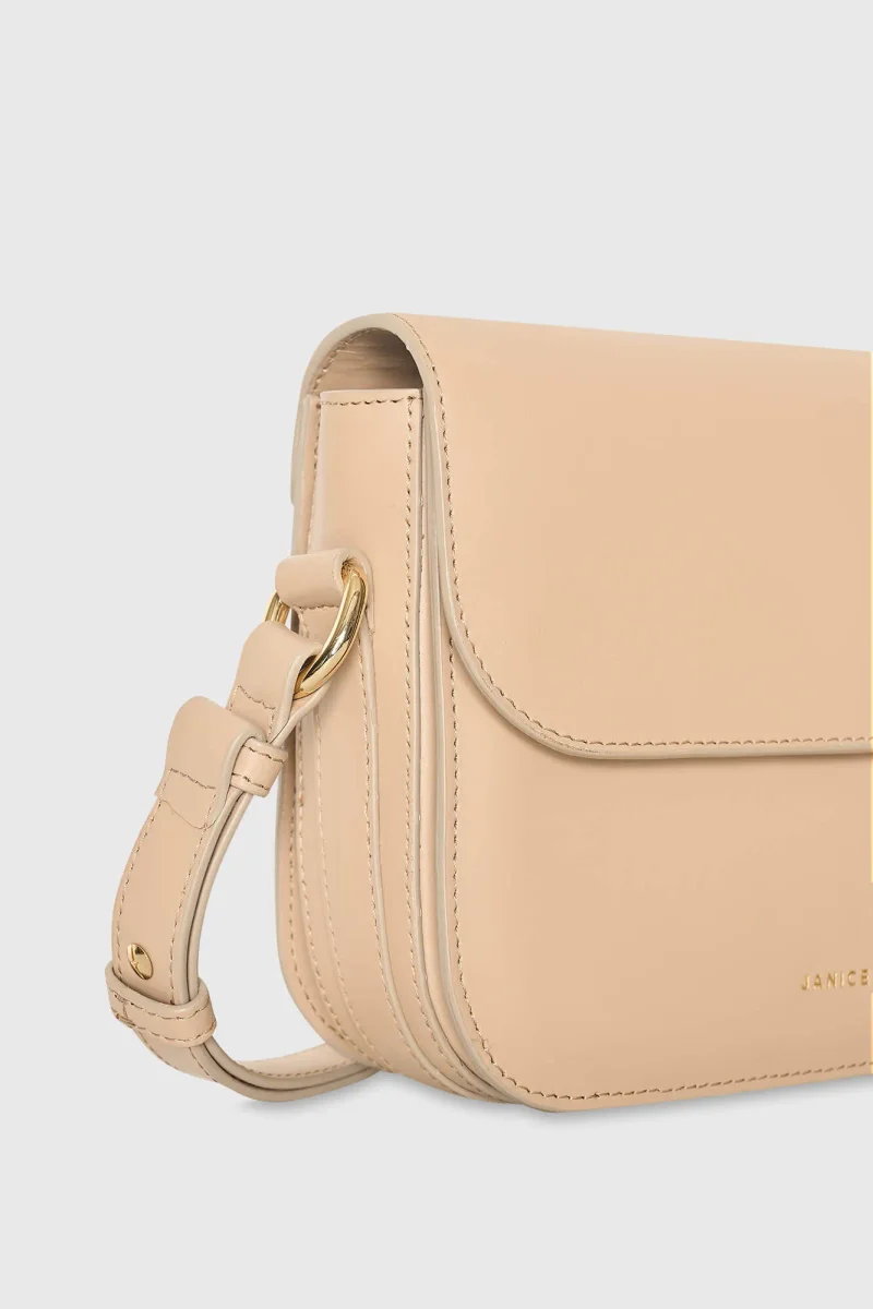 Lederhandtasche für Damen Elias Beige