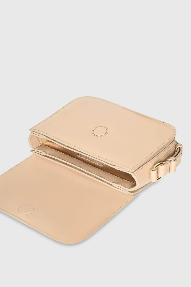 Lederhandtasche für Damen Elias Beige