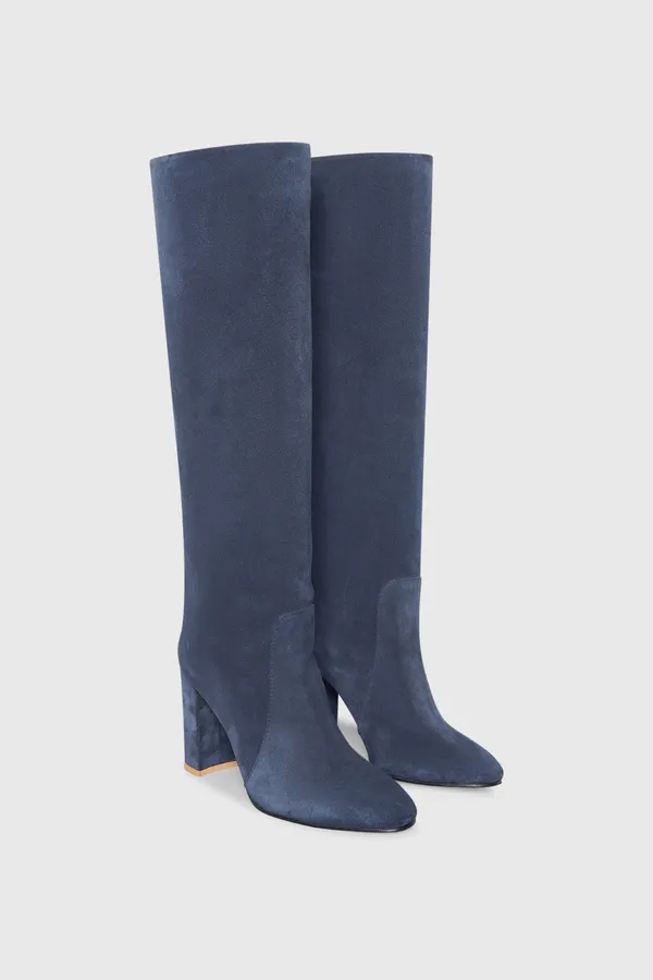 Roman Blue Suede