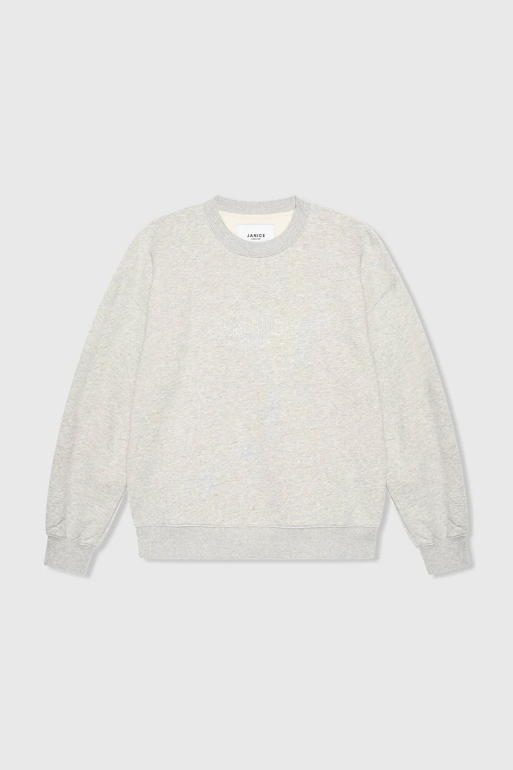 Andy Sweater Grijs Logo
