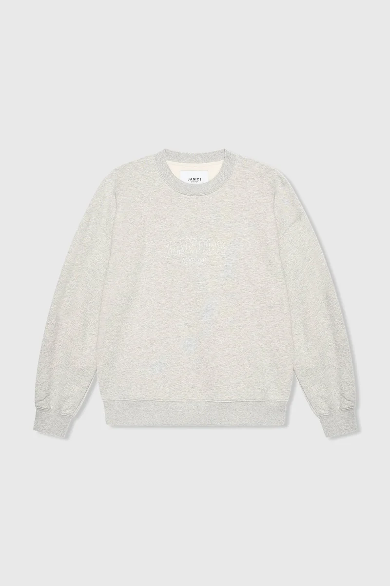 Andy Sweater Grijs Logo