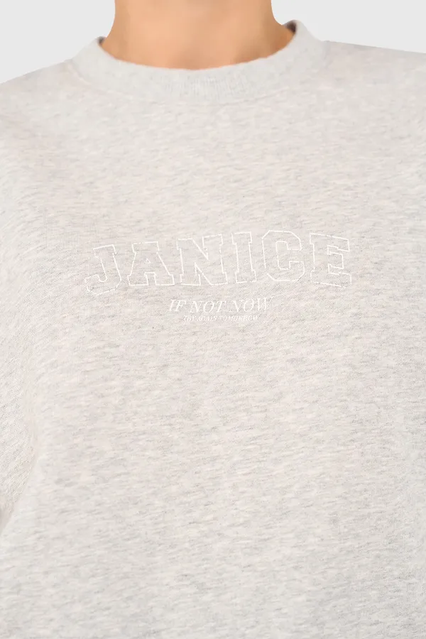 Andy Sweater Gray Logo