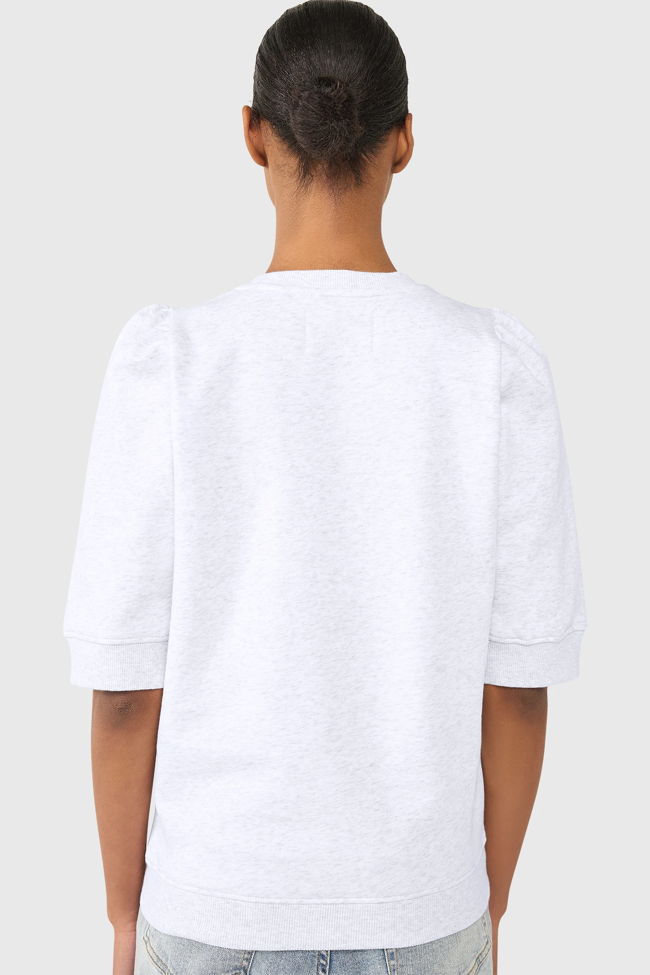 Frank Sweater Light Gray Patches