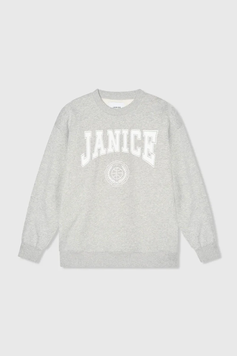 Women's Oversized Gray Oliver Sweater
