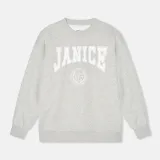 Sweater Dames Oversized Grijs Oliver
