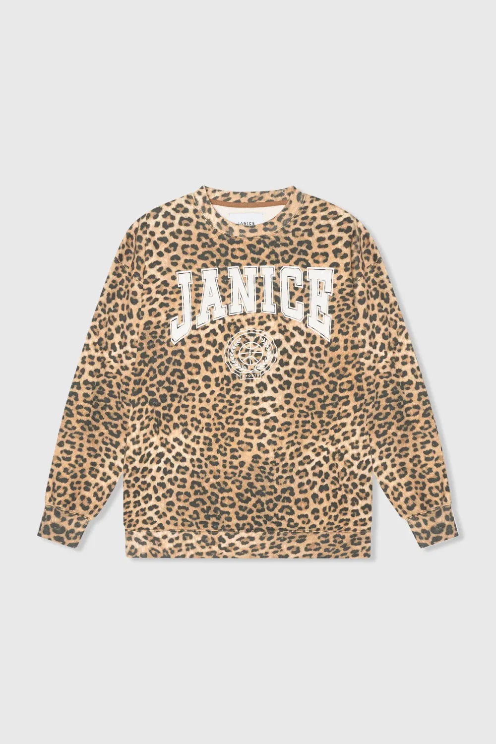 Women's Oversized Leopard-Print Sweater by Oliver