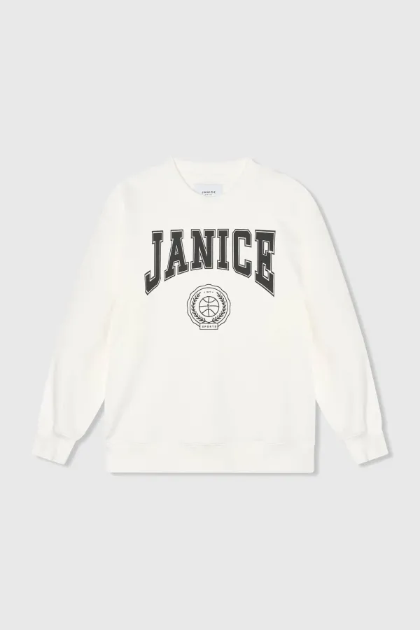Women's Oversized White Oliver Sweater