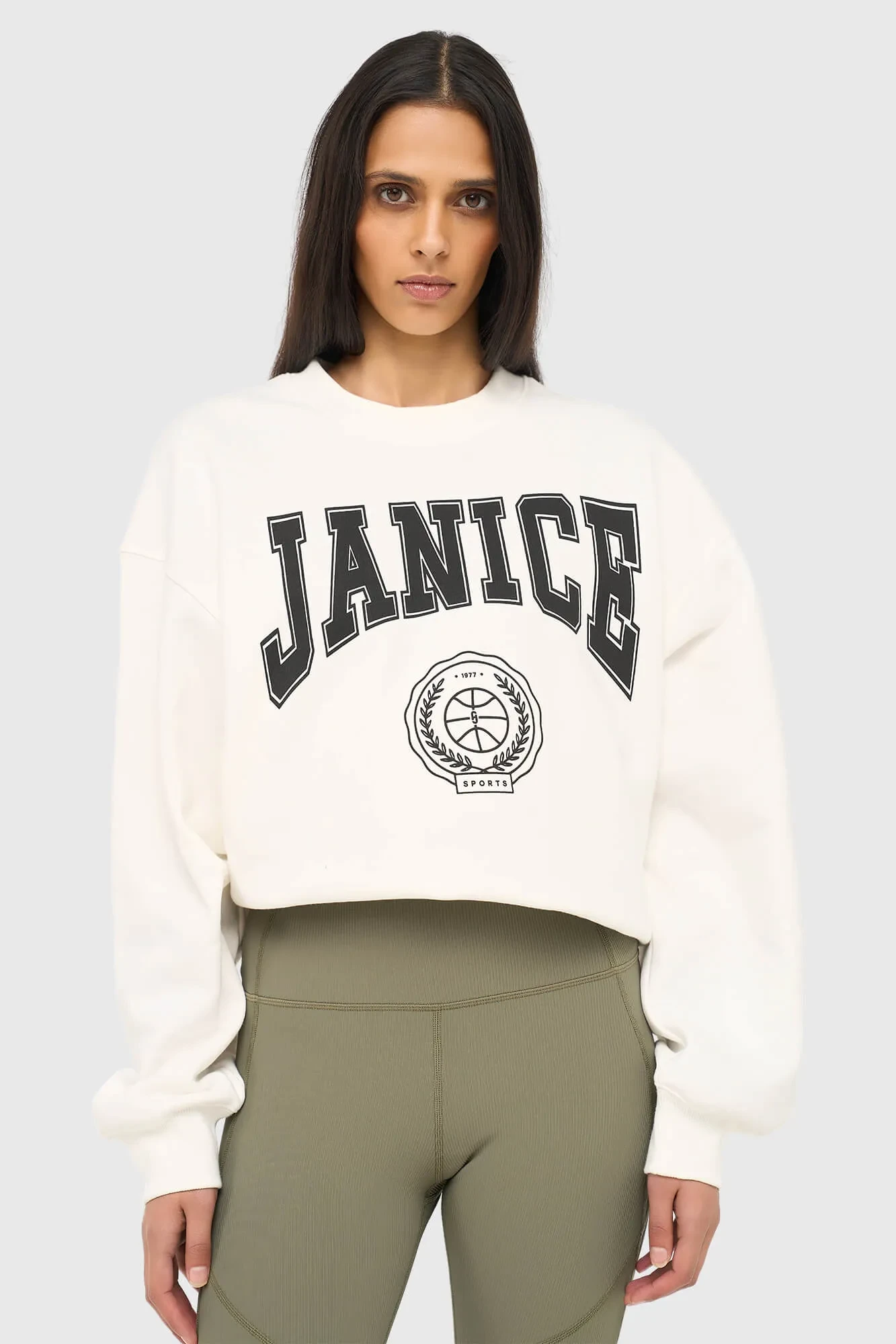 Women's Oversized White Oliver Sweater