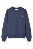 Blauwe Dames Sweater Katoen Owen
