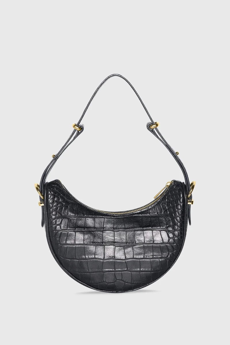 Clyde Zwart Croco