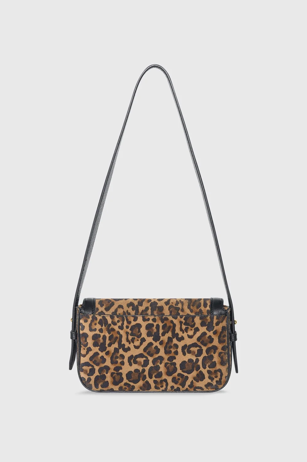 Brett Leopard-Print Suede