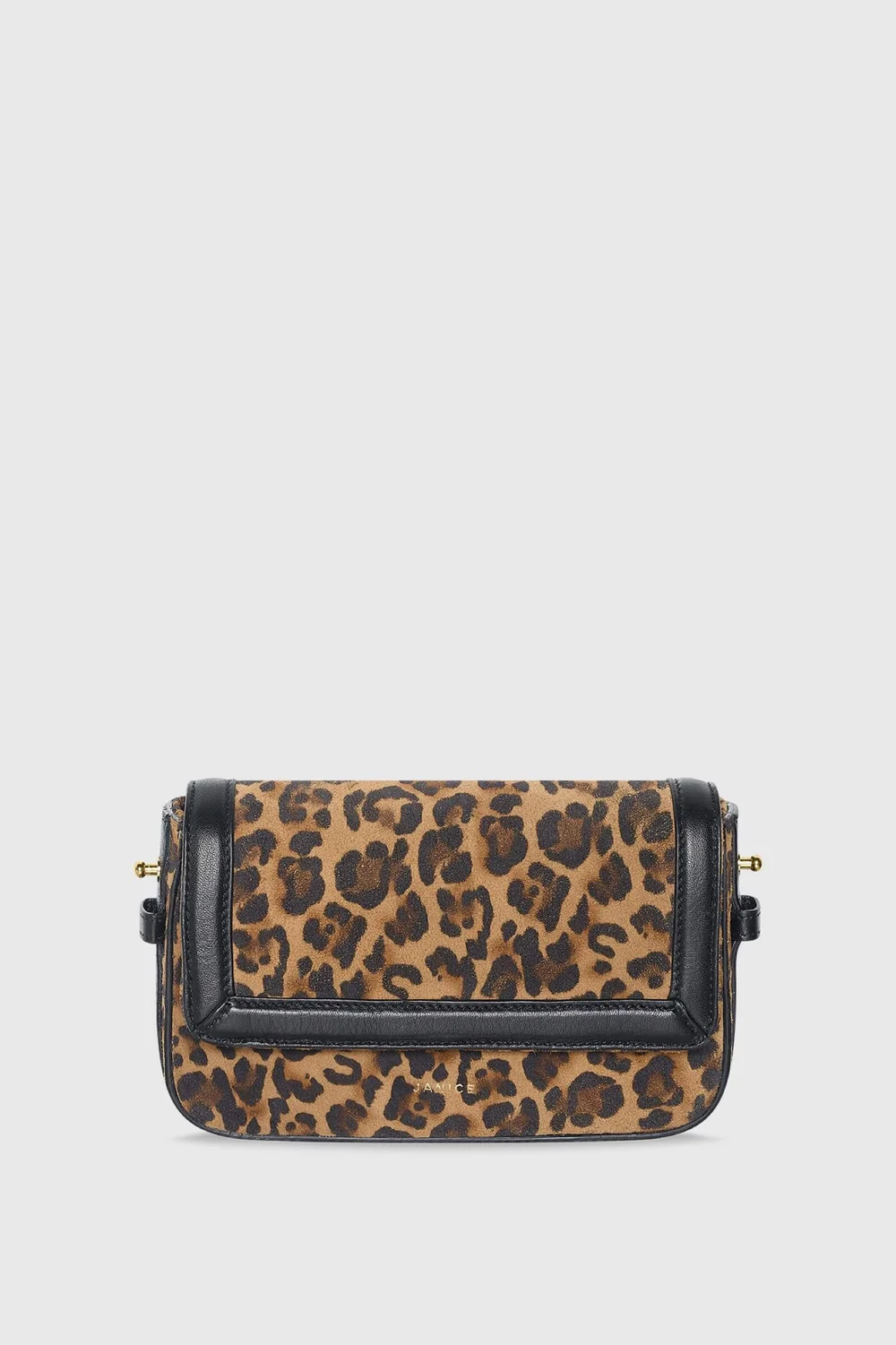 Brett Leopard-Print Suede