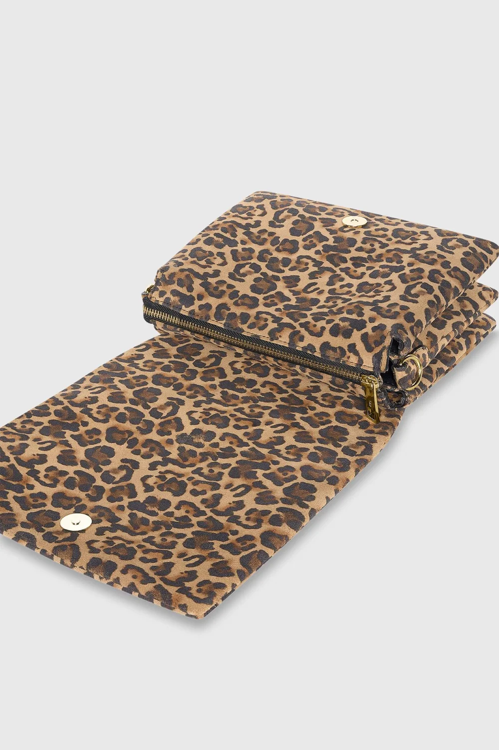 Skylar mit Leopardenmuster aus Wildleder