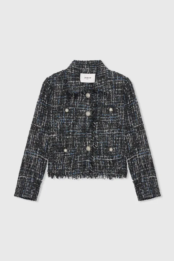 Tatum Blau Lurex