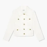 Tatum Spijkerjack Off White