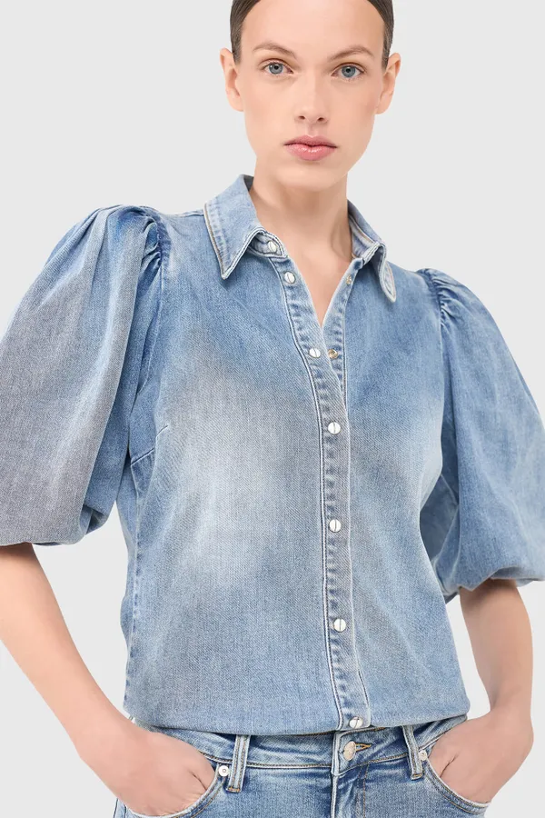 Lars Blouse Blauw 435