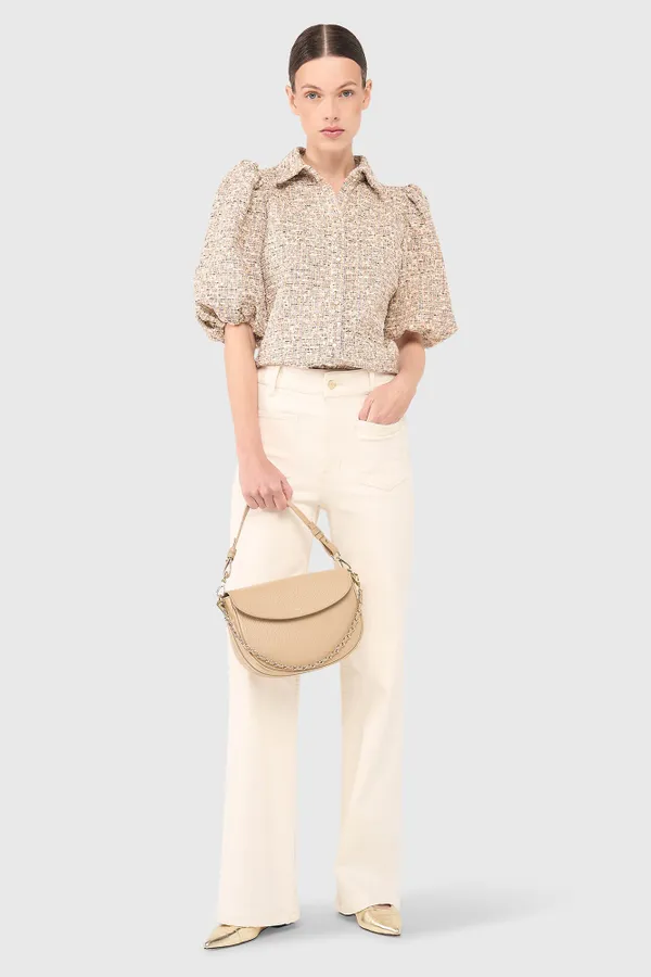 Lars-Bluse Beige
