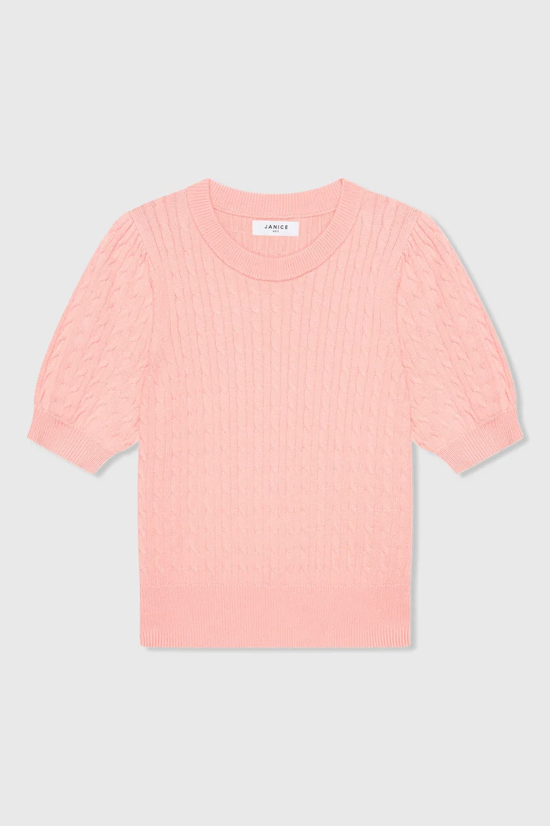 Peyton-Pullover in Pfirsich