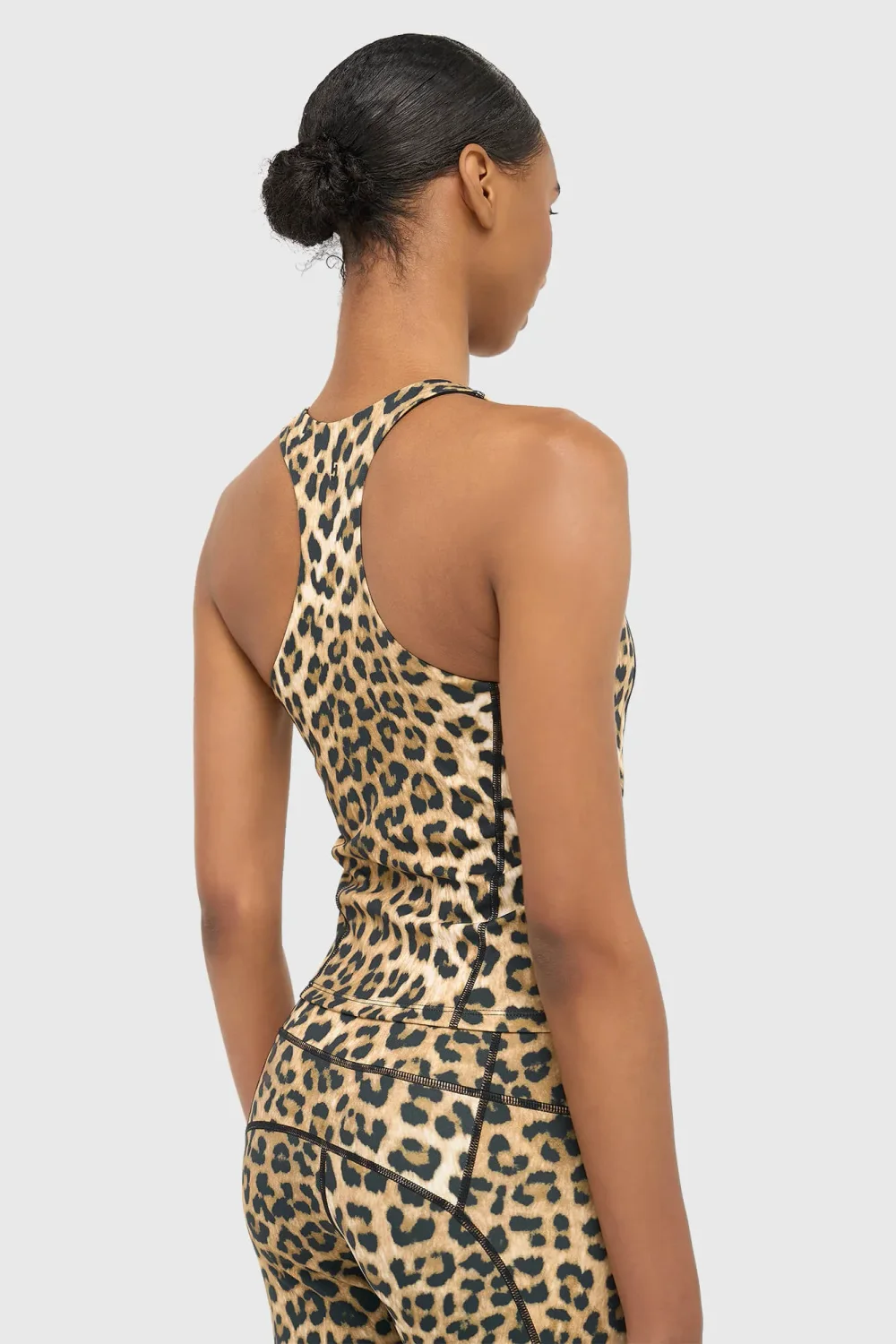 Top Women's Sports Bra: Ryle Yoga Leopard Print