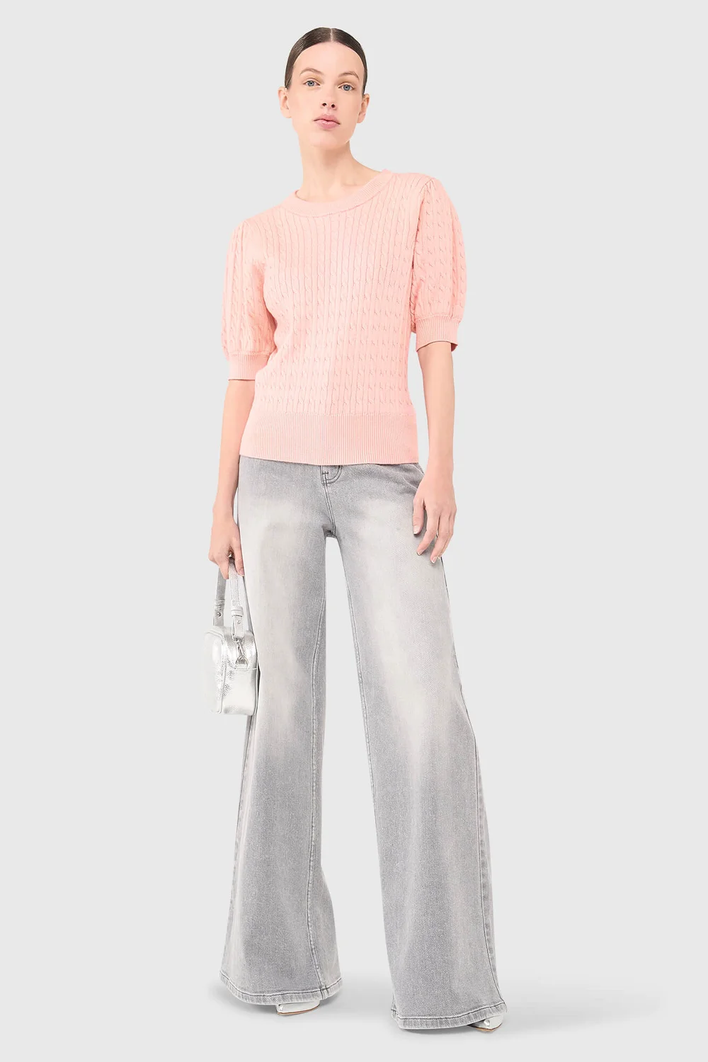 Peyton-Pullover in Pfirsich