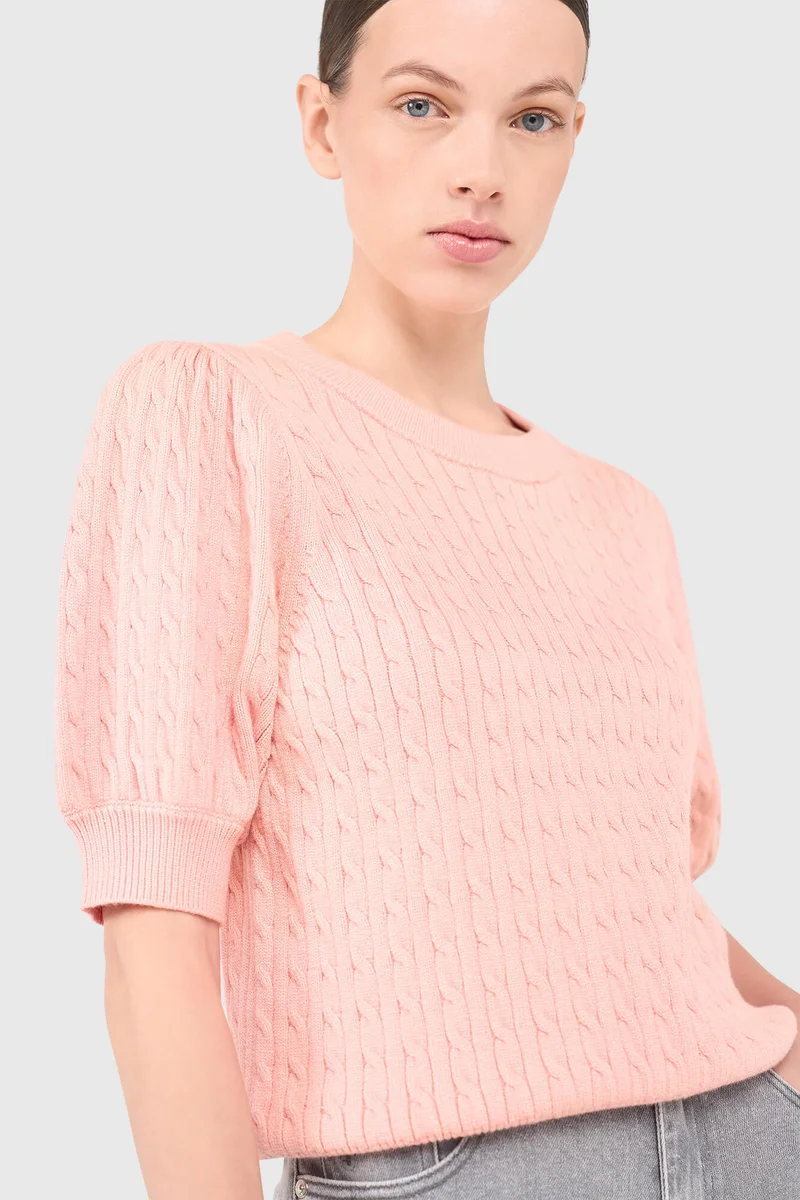 Peyton-Pullover in Pfirsich