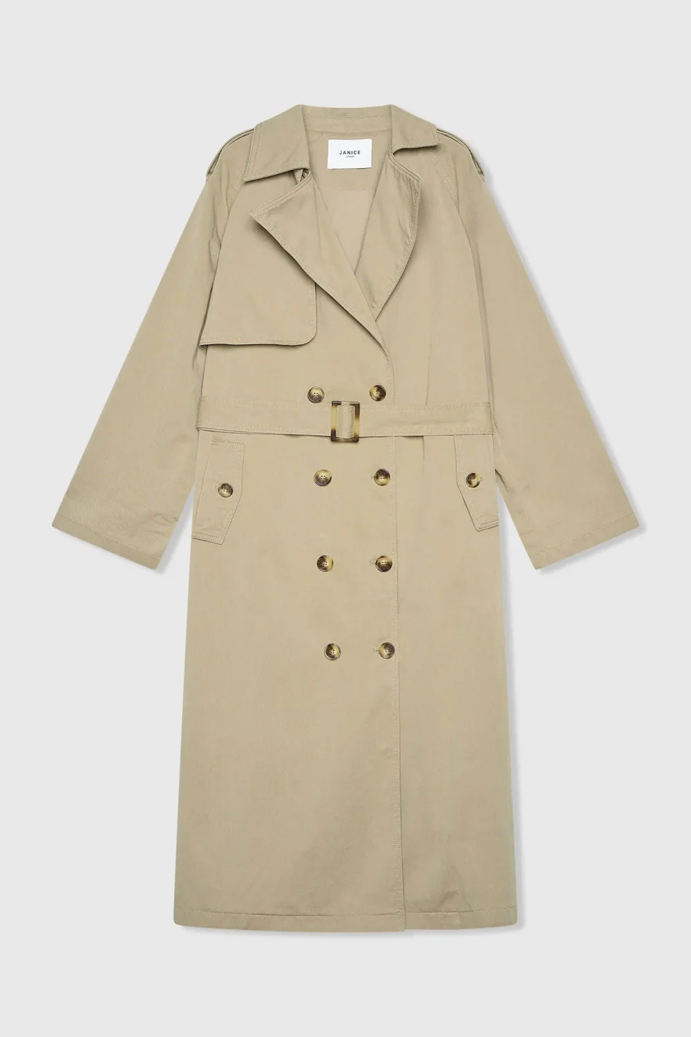 Trenchcoat für Damen, Oversize, Cedric, grün