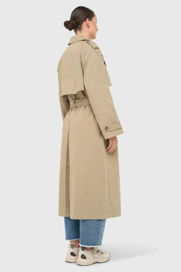 Trenchcoat für Damen, Oversize, Cedric, grün