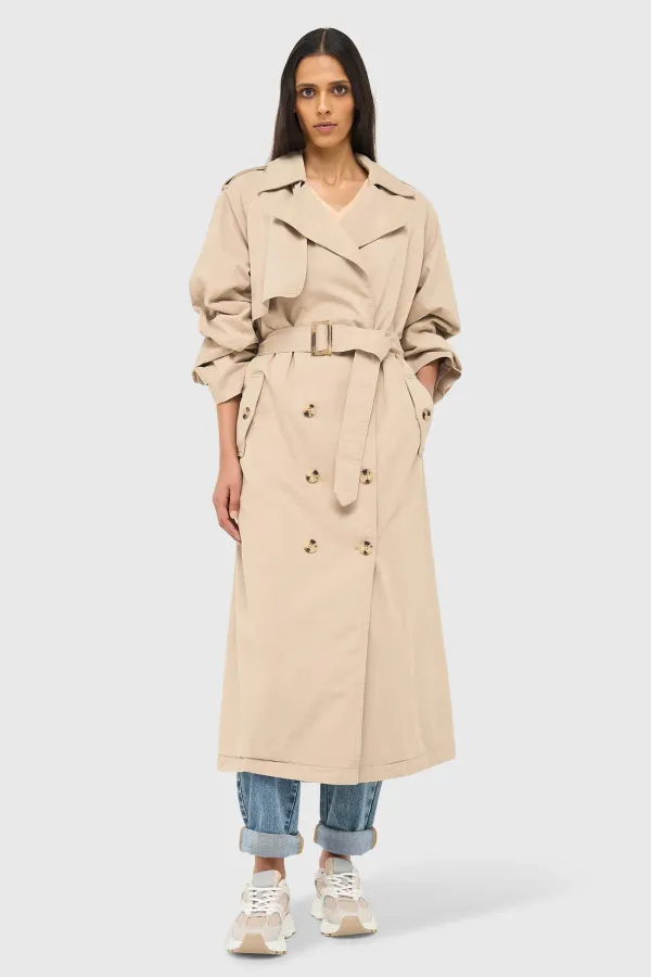 Trenchcoat für Damen, Oversize, Cedric, Beige