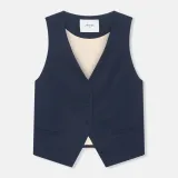Vest Gilet Dames Blauw Dave