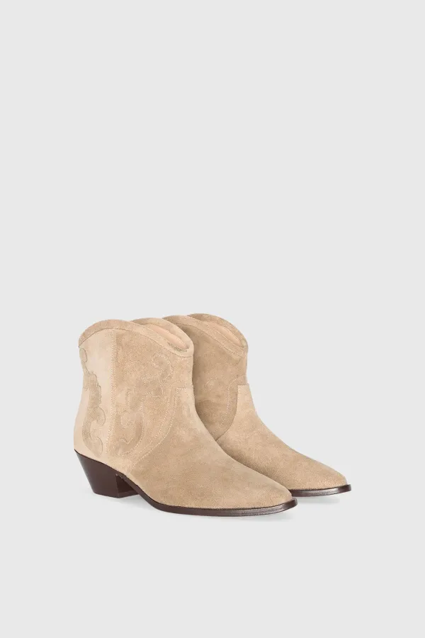 Hayden Women's Beige Western Boots