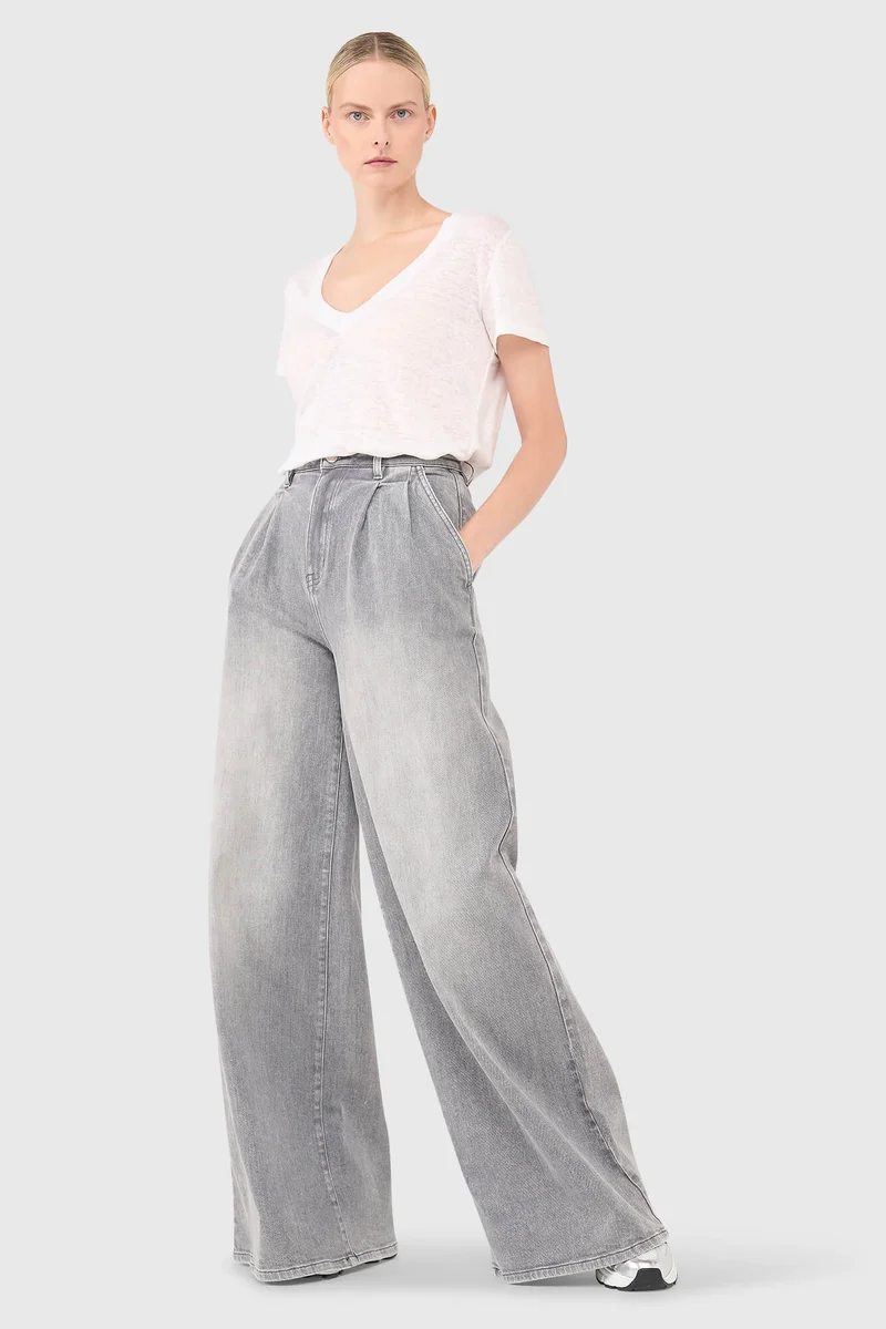 Dollar Jeans Grau 110