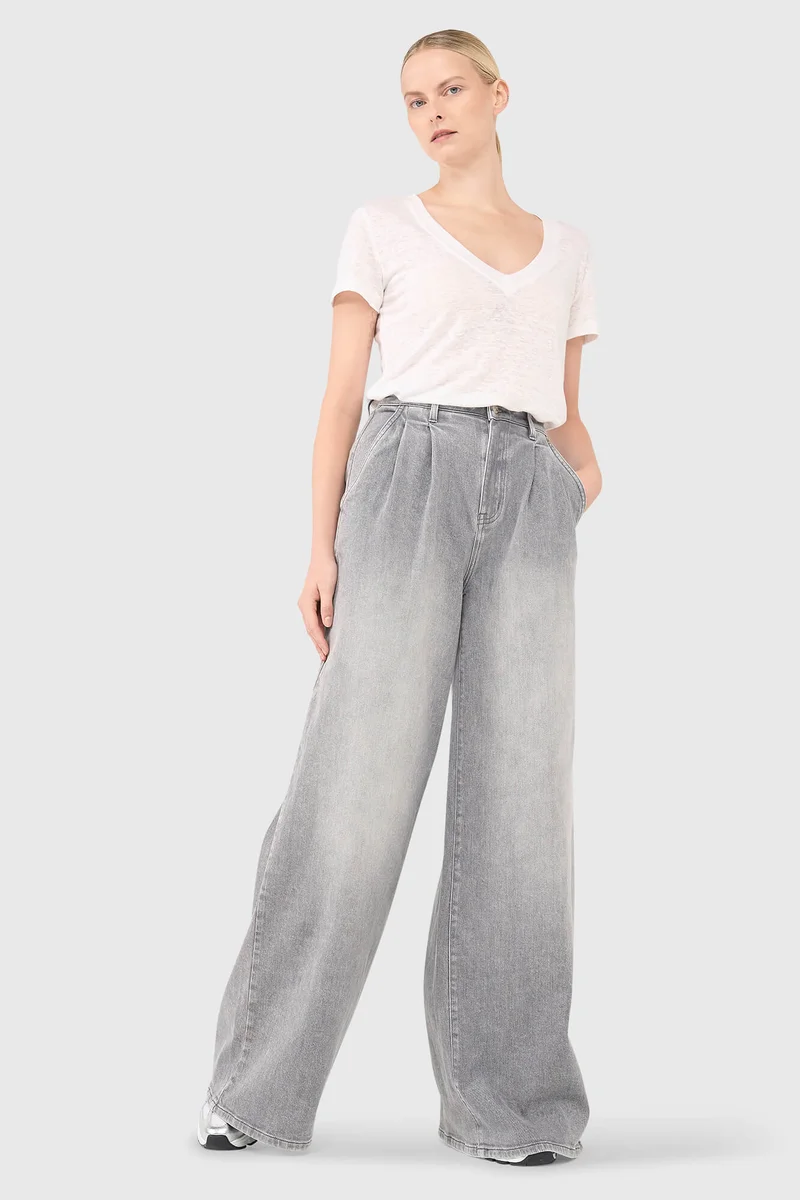 Dollar Jeans Grau 110
