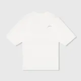 Wit Linnen Dames Shirt Ronde Hals Ron