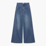 Jeans Dames Wijde Pijp Dollar Blauw 111