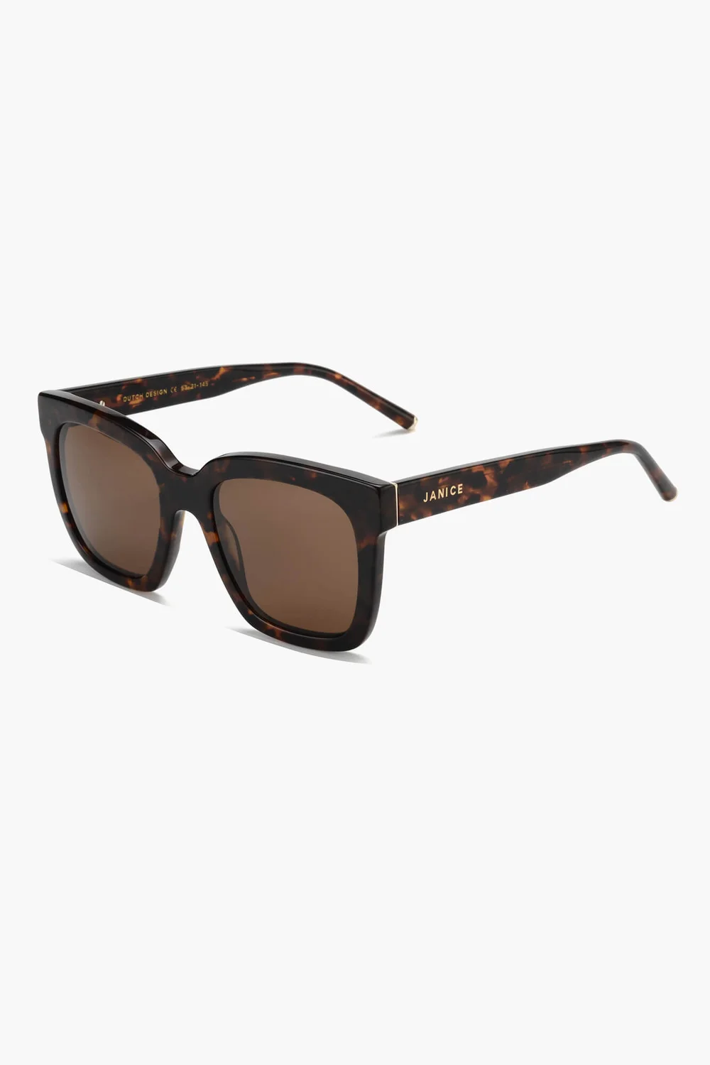 Sonnenbrille für Damen Royce Braun Havana