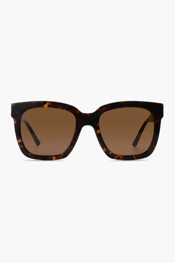 Sonnenbrille für Damen Royce Braun Havana