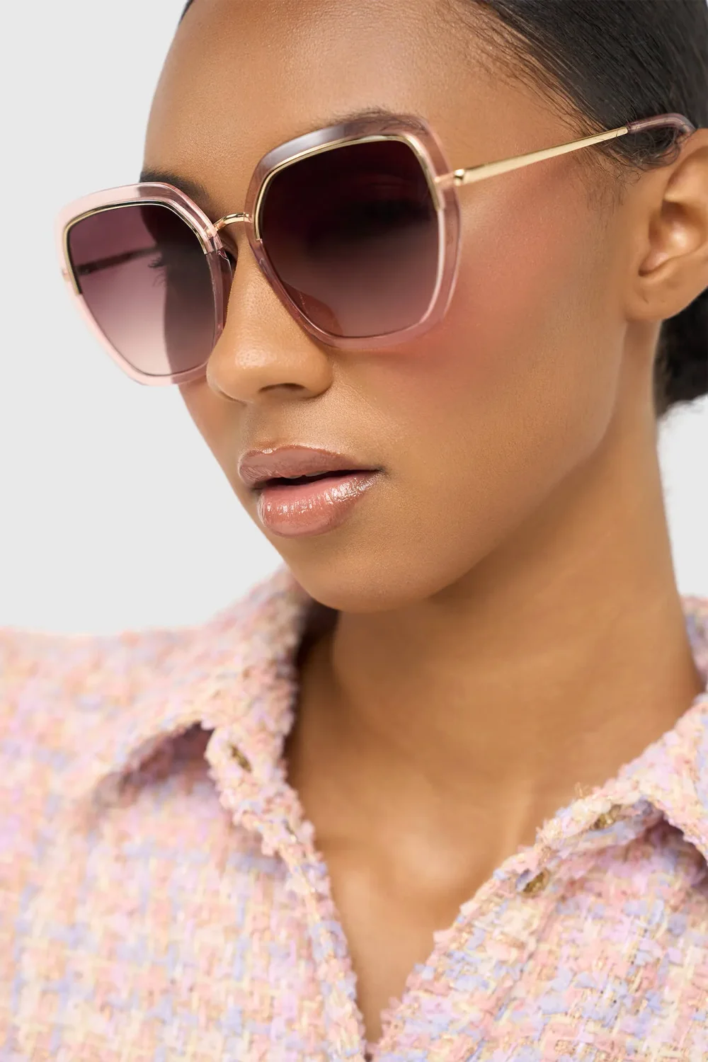 Sonnenbrille für Damen Memphis Rosa