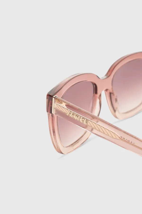 Sonnenbrille für Damen Royce Rosa